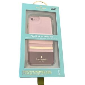 Kate Spade New York iPhone 8/7/6/6s Playful & Strong Hardshell Case Colorblock‎